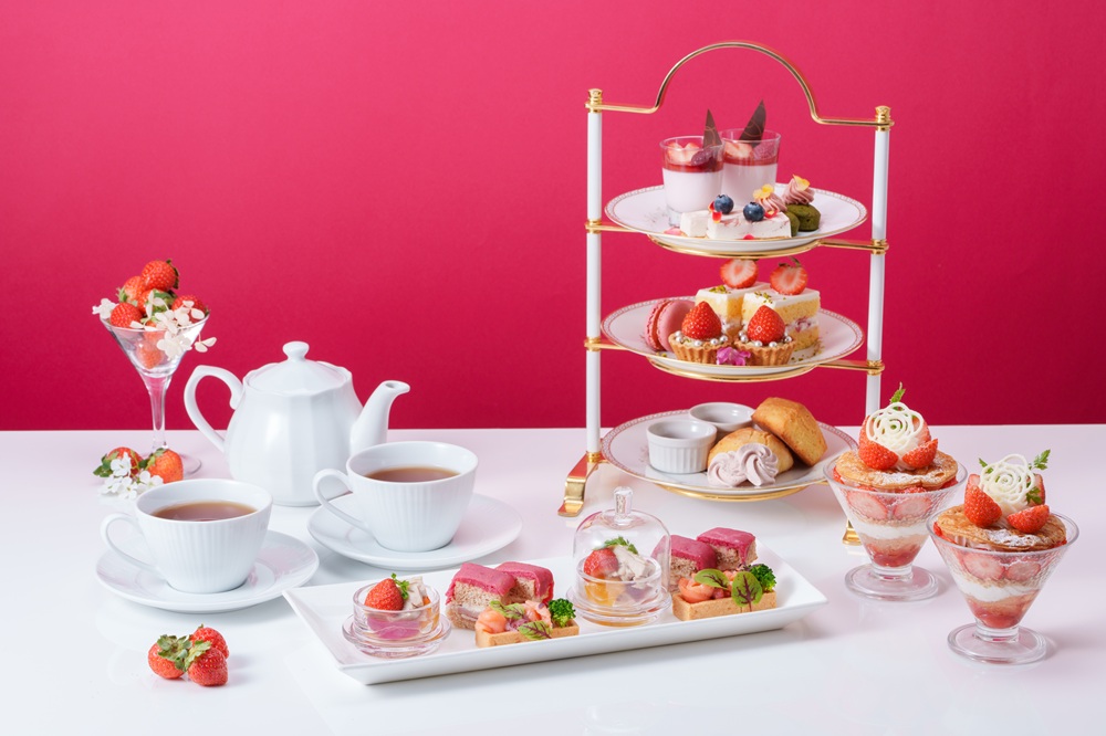 【1/7(水)~3/1(日)】苺づくしのアフタヌーンティーセット【仙台ロイヤルパークホテル】